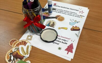 Božićna radionica u našoj školi