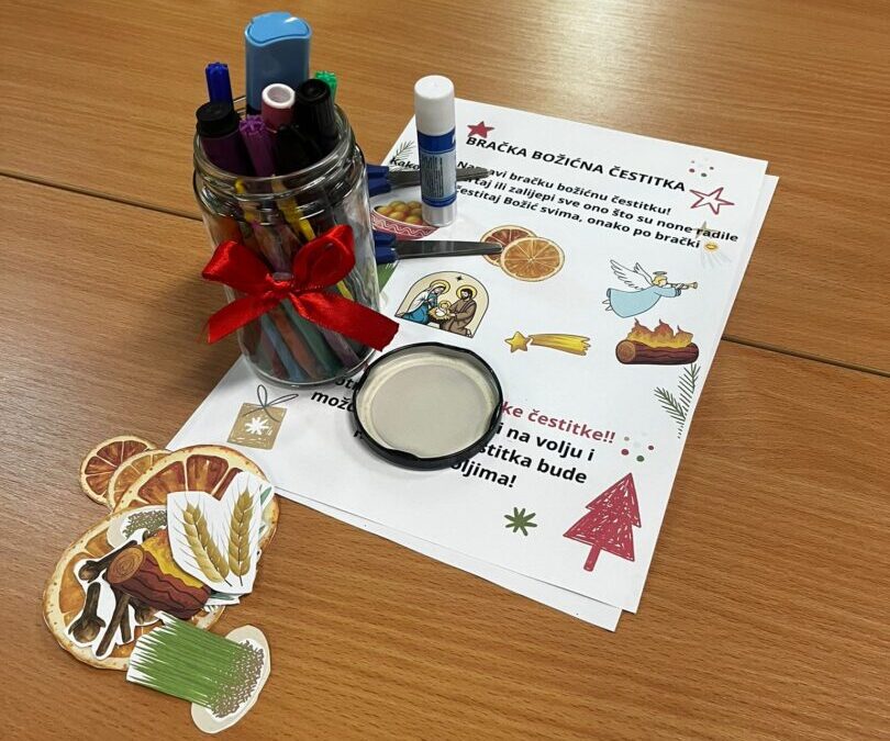 Božićna radionica u našoj školi