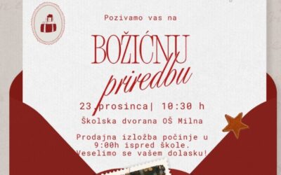 Poziv na Božićnu priredbu